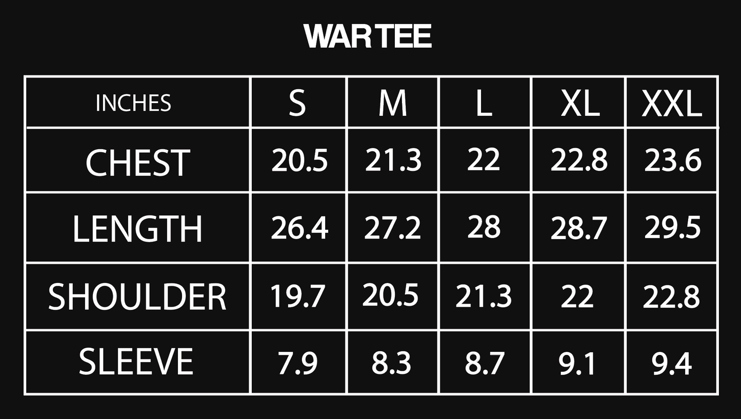 WAR TEE (BLK)