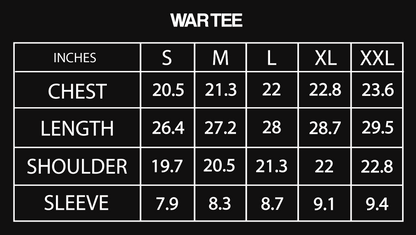 WAR TEE (BLK)